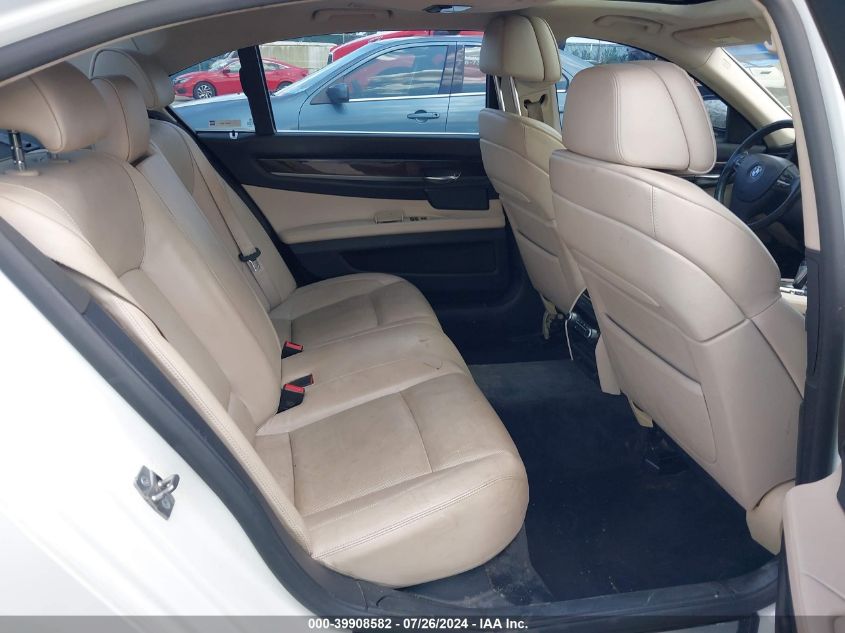 2009 BMW 750Li VIN: WBAKB835X9CY61977 Lot: 39908582