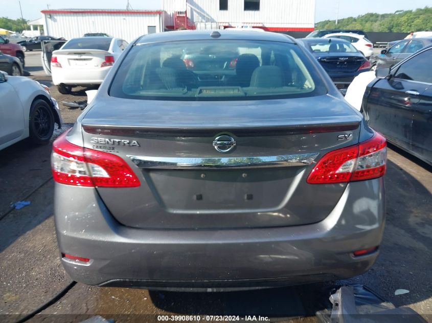 2015 Nissan Sentra Sv VIN: 3N1AB7APXFY359747 Lot: 39908610