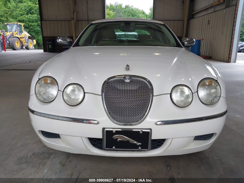 2008 Jaguar S-Type 3.0 V6 VIN: SAJWA01A08FN87387 Lot: 39908627