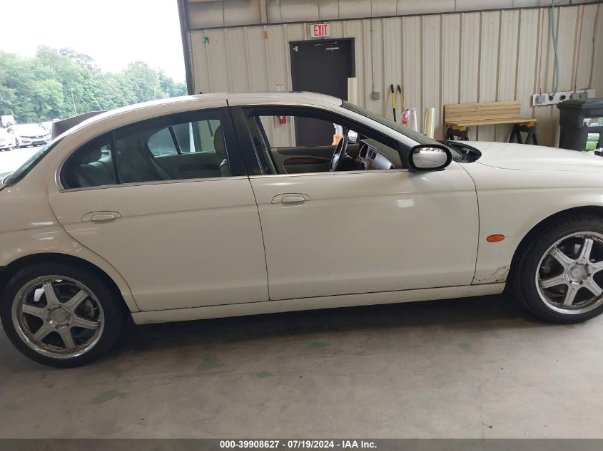 2008 Jaguar S-Type 3.0 V6 VIN: SAJWA01A08FN87387 Lot: 39908627