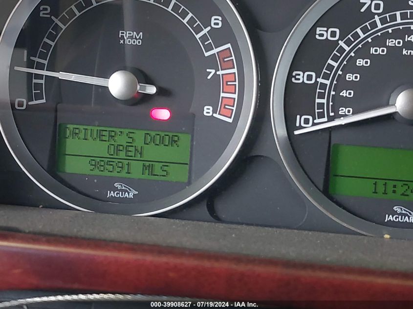 2008 Jaguar S-Type 3.0 V6 VIN: SAJWA01A08FN87387 Lot: 39908627