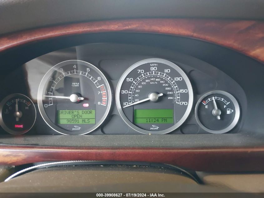 2008 Jaguar S-Type 3.0 V6 VIN: SAJWA01A08FN87387 Lot: 39908627