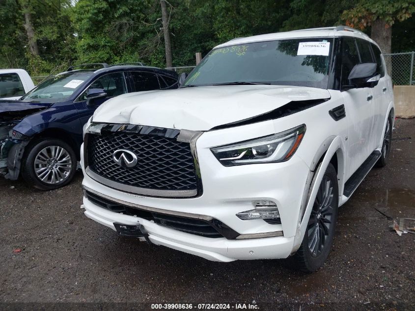 2020 Infiniti Qx80 Luxe Awd VIN: JN8AZ2NE8L9252836 Lot: 39908636