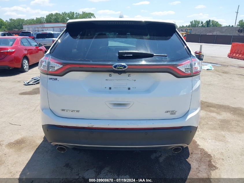 2017 Ford Edge Sel VIN: 2FMPK4J82HBB94959 Lot: 39908670