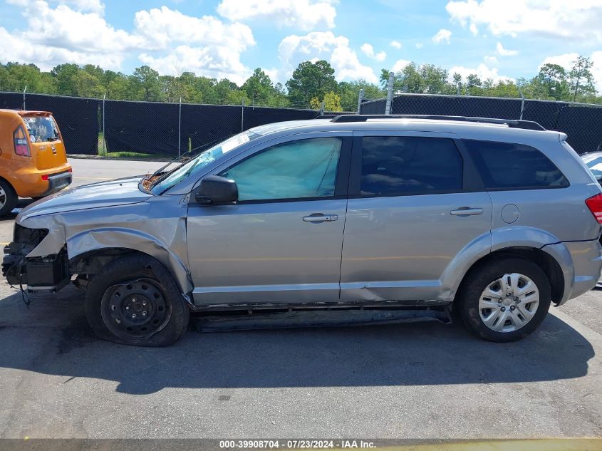 2018 Dodge Journey Se VIN: 3C4PDCAB4JT295502 Lot: 39908704