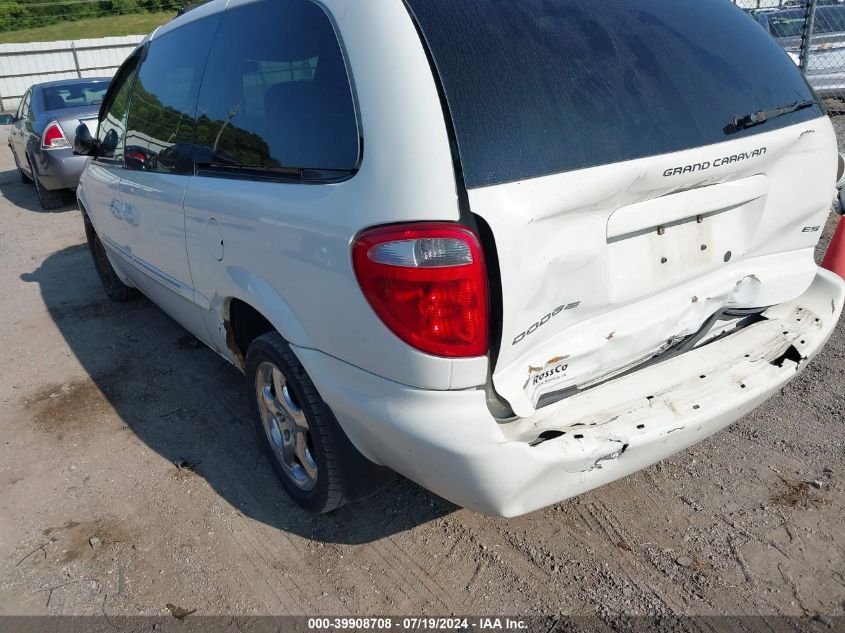 2002 Dodge Grand Caravan Es VIN: 2B8GP54L62R697304 Lot: 39908708