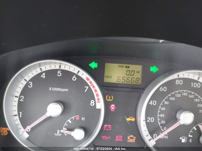 2008 Hyundai Accent Gls VIN: KMHCN46C78U268969 Lot: 39908730