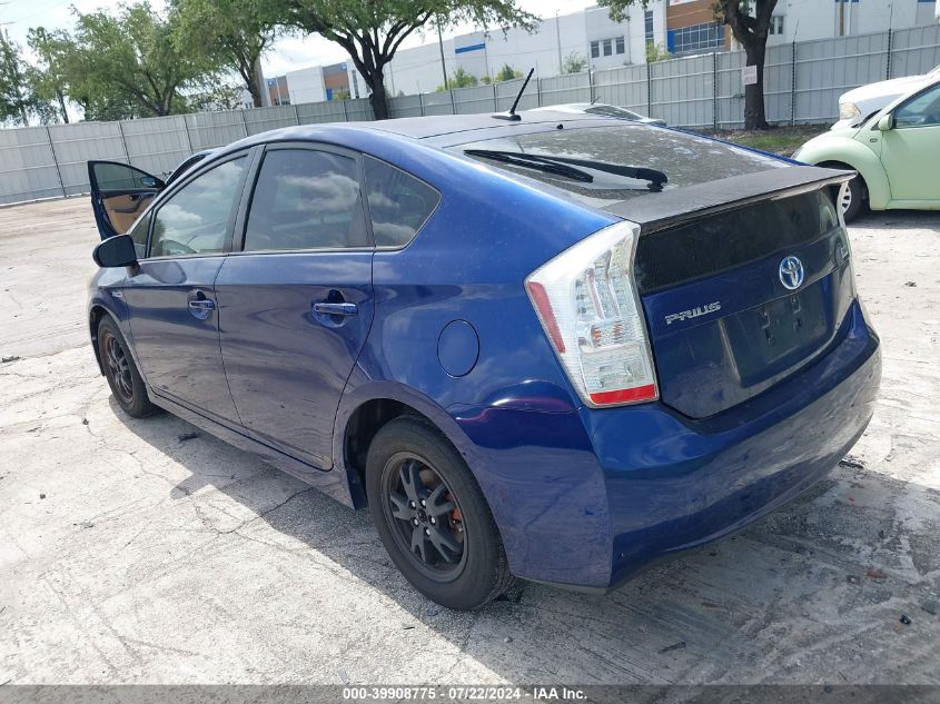 JTDKN3DU2B1446396 | 2011 TOYOTA PRIUS