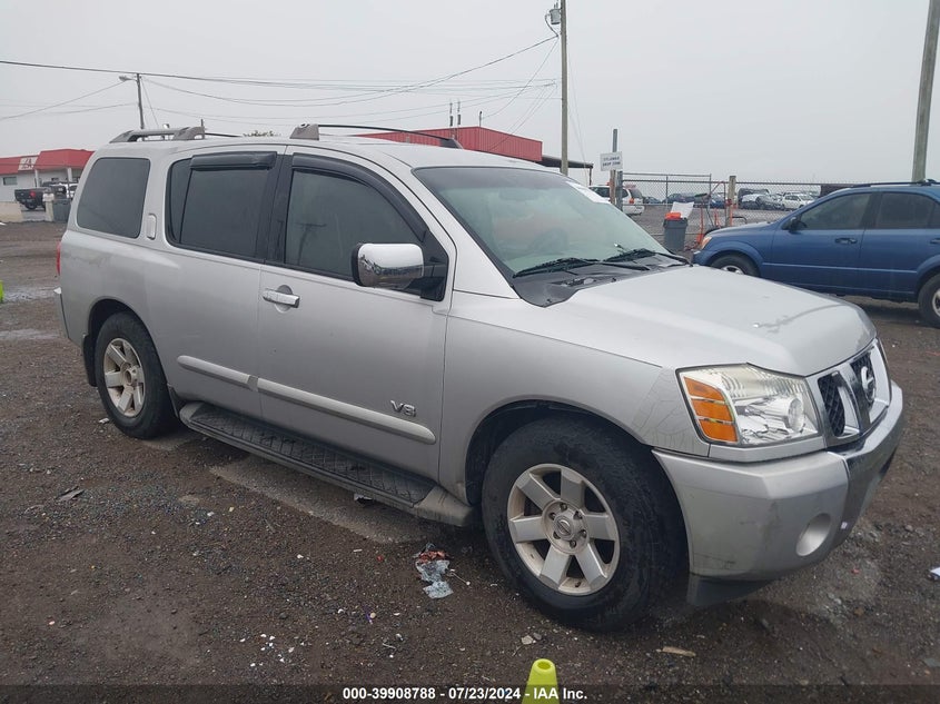 2007 Nissan Armada Le VIN: 5N1BA08A47N714113 Lot: 39908788