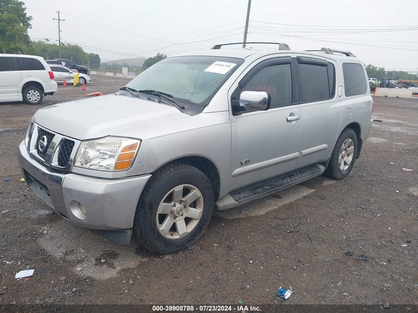2007 Nissan Armada Le VIN: 5N1BA08A47N714113 Lot: 39908788