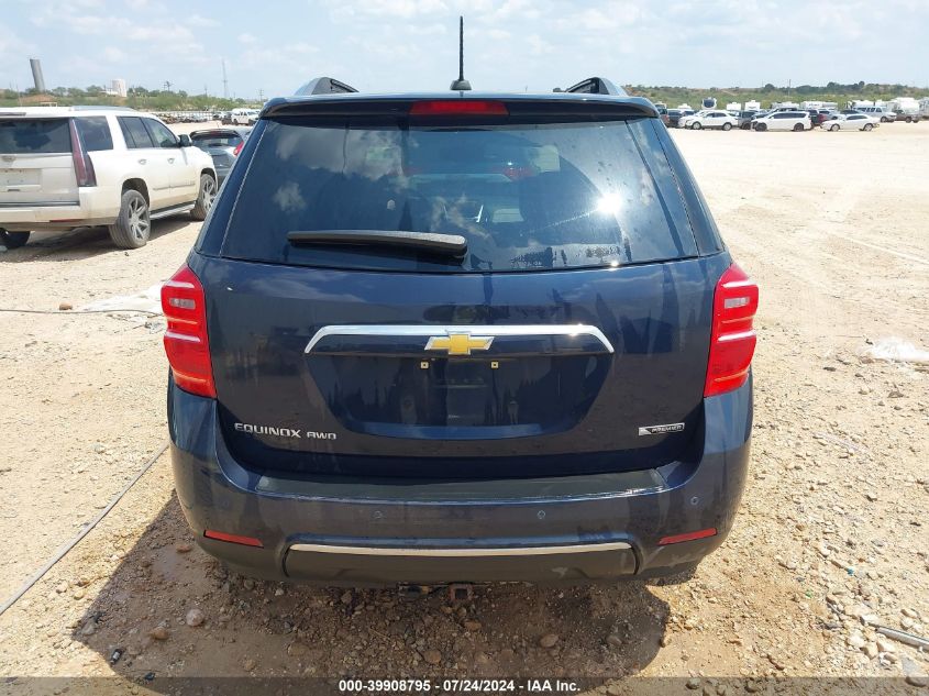 2017 Chevrolet Equinox Premier VIN: 2GNFLGEK9H6171991 Lot: 39908795