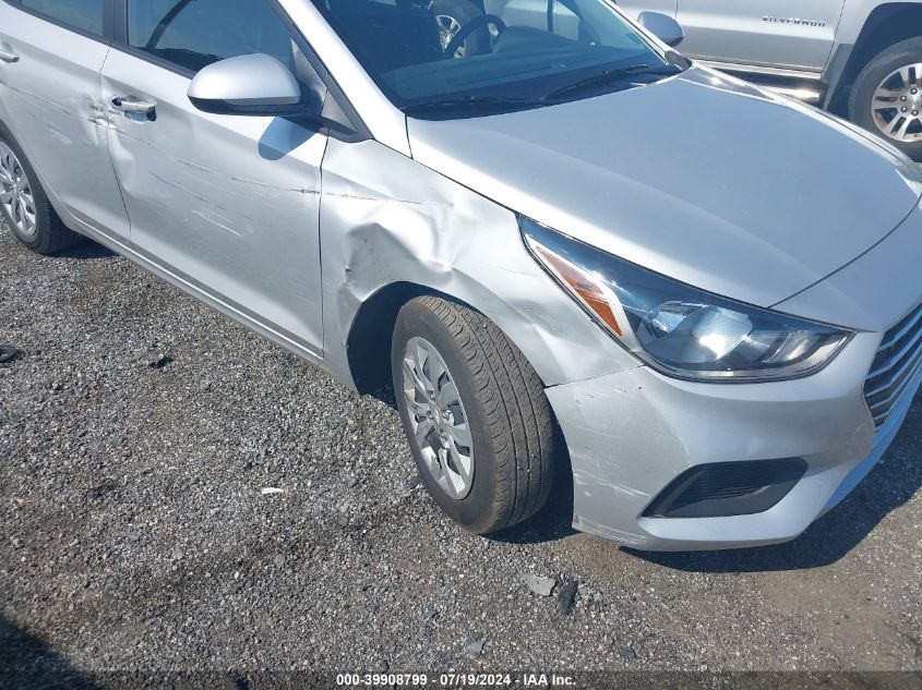 2022 Hyundai Accent Se VIN: 3KPC24A67NE181646 Lot: 39908799