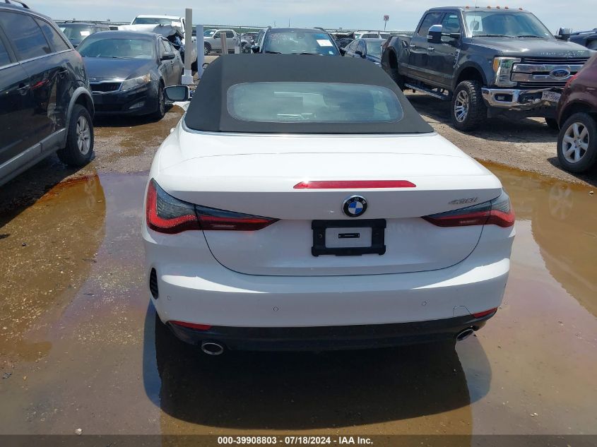 2024 BMW 4 Series 430I VIN: WBA23AT03RCP44198 Lot: 39908803