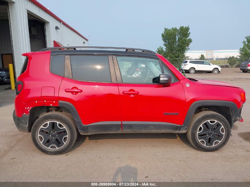 2017 Jeep Renegade Trailhawk VIN: ZACCJBCB0HPF61534 Lot: 39908804