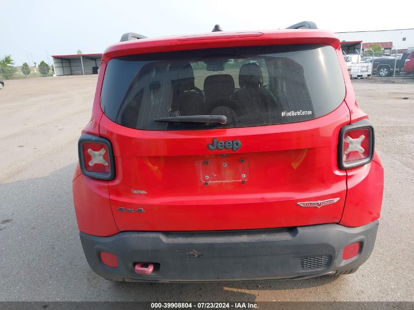 2017 Jeep Renegade Trailhawk VIN: ZACCJBCB0HPF61534 Lot: 39908804