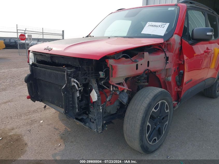 2017 Jeep Renegade Trailhawk VIN: ZACCJBCB0HPF61534 Lot: 39908804