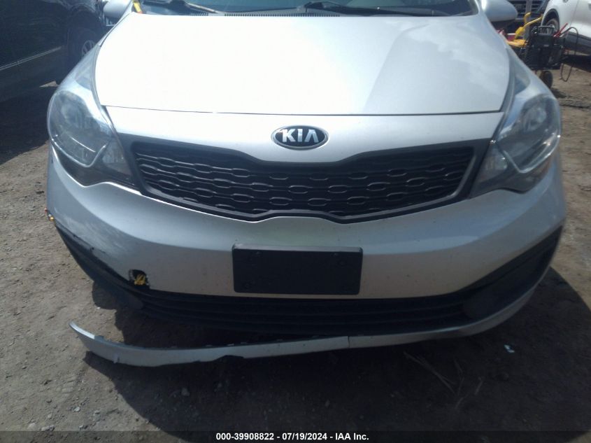 2014 Kia Rio Lx VIN: KNADM4A3XE6407086 Lot: 39908822