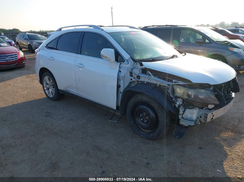 JTJBC1BA8A2018857 2010 Lexus Rx 450H 450