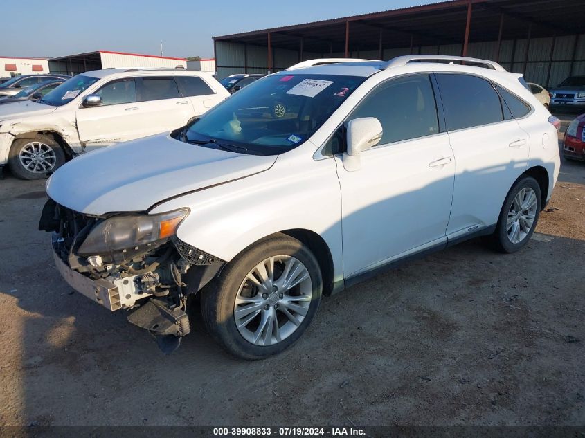 2010 Lexus Rx 450H 450 VIN: JTJBC1BA8A2018857 Lot: 39908833