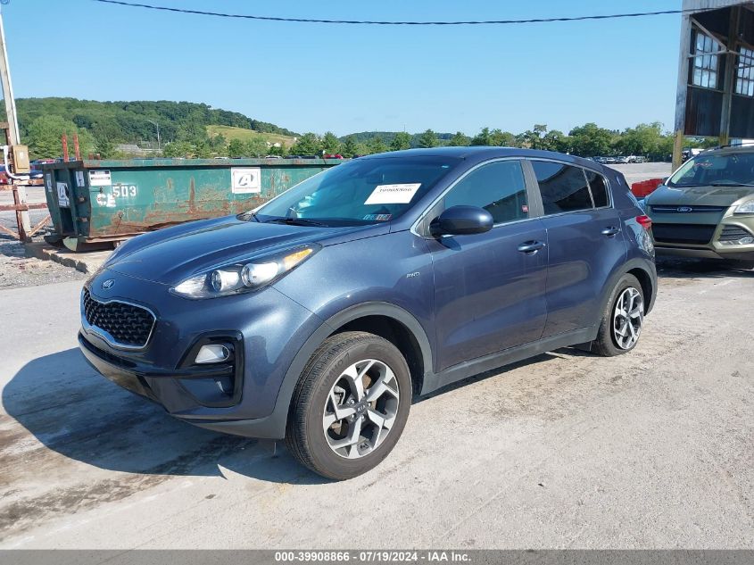 KNDPMCAC3N7968959 2022 KIA SPORTAGE - Image 2