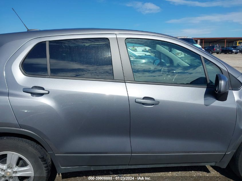 2020 Chevrolet Trax Fwd Ls VIN: 3GNCJKSBXLL327573 Lot: 39908885