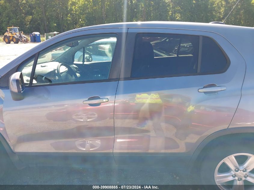 2020 Chevrolet Trax Fwd Ls VIN: 3GNCJKSBXLL327573 Lot: 39908885