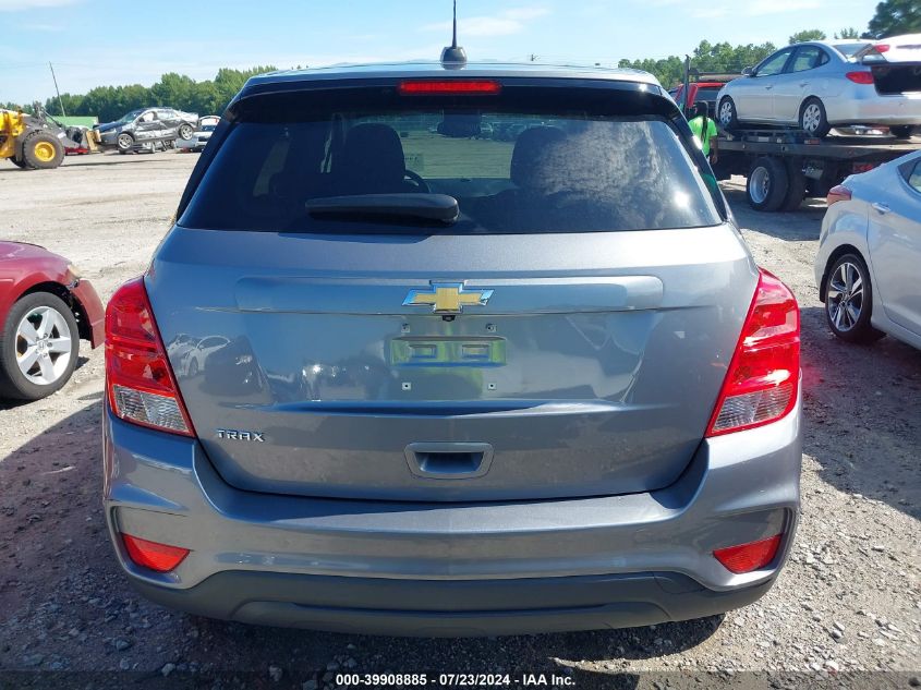 2020 Chevrolet Trax Fwd Ls VIN: 3GNCJKSBXLL327573 Lot: 39908885