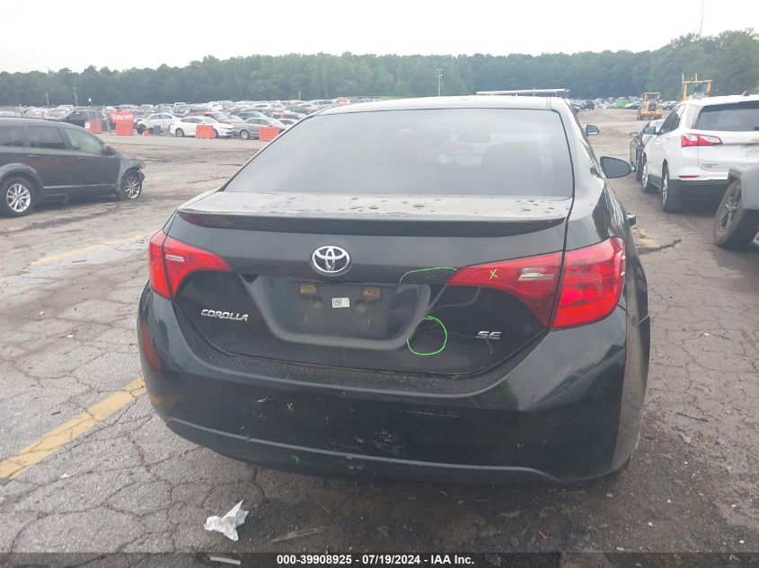 2017 Toyota Corolla Se VIN: 5YFBURHEXHP594020 Lot: 39908925