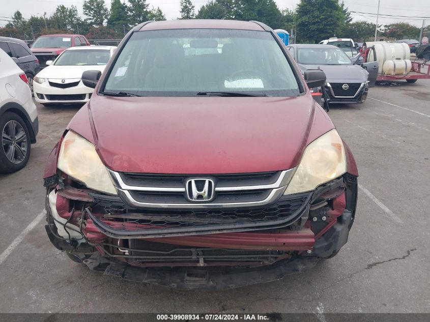 2010 Honda Cr-V Lx VIN: 5J6RE3H33AL032279 Lot: 39908934