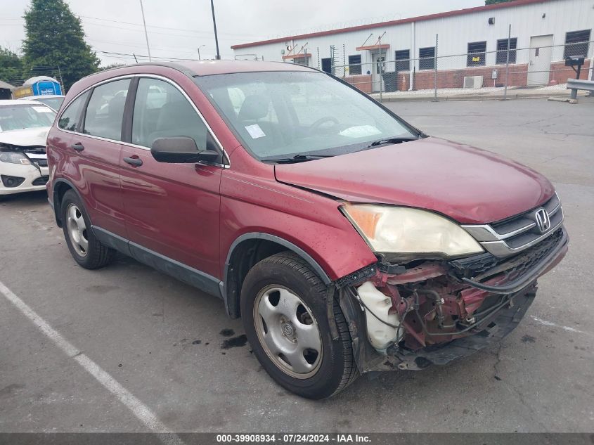 2010 Honda Cr-V Lx VIN: 5J6RE3H33AL032279 Lot: 39908934