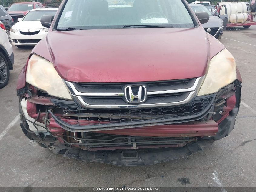 2010 Honda Cr-V Lx VIN: 5J6RE3H33AL032279 Lot: 39908934