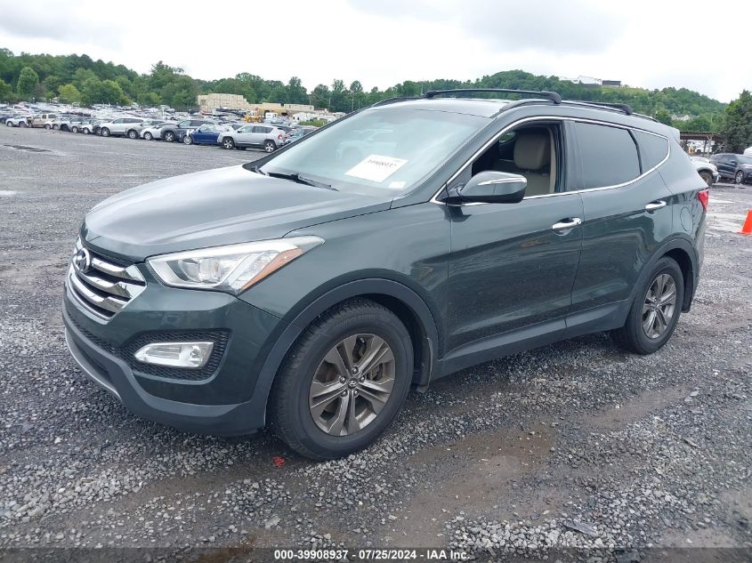 5XYZU3LB8EG200037 2014 Hyundai Santa Fe Sport 2.4L