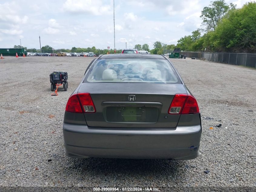 2004 Honda Civic Vp VIN: 2HGES16424H620755 Lot: 39908954