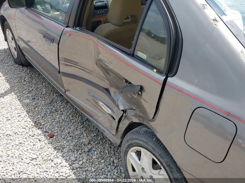 2004 Honda Civic Vp VIN: 2HGES16424H620755 Lot: 39908954