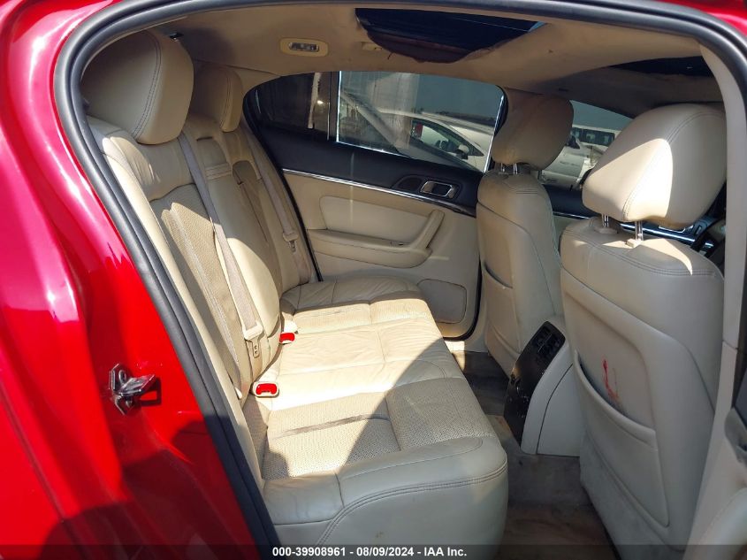 2009 Lincoln Mks VIN: 1LNHM93R19G621737 Lot: 39908961