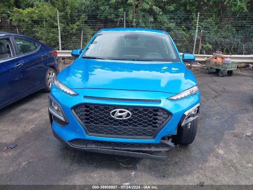 2019 Hyundai Kona Se VIN: KM8K12AA3KU387837 Lot: 39908987