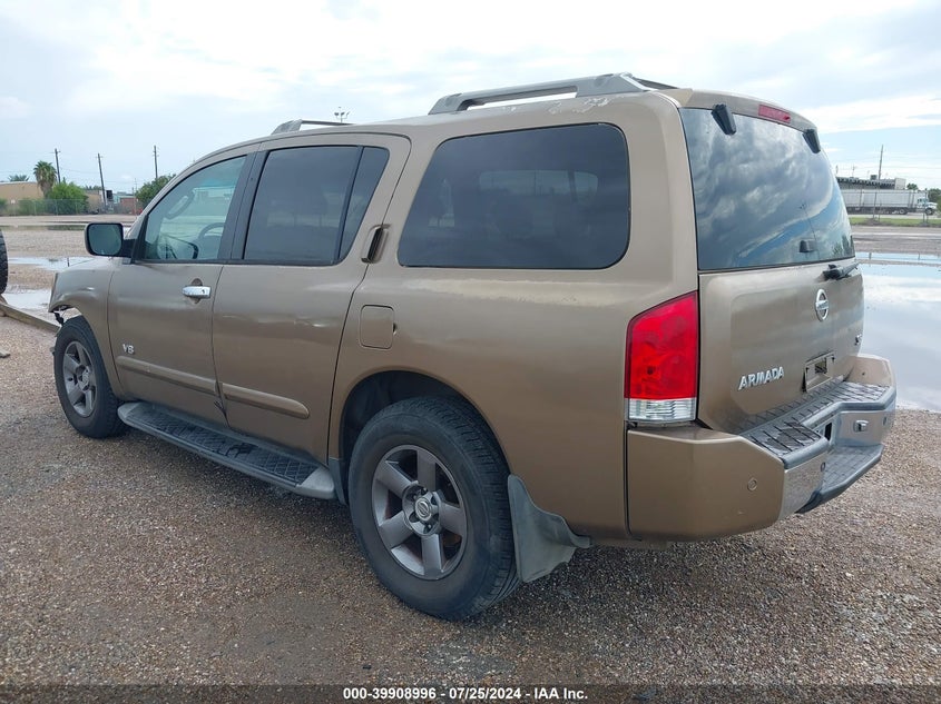 2005 Nissan Armada Se VIN: 5N1AA08A45N704979 Lot: 39908996