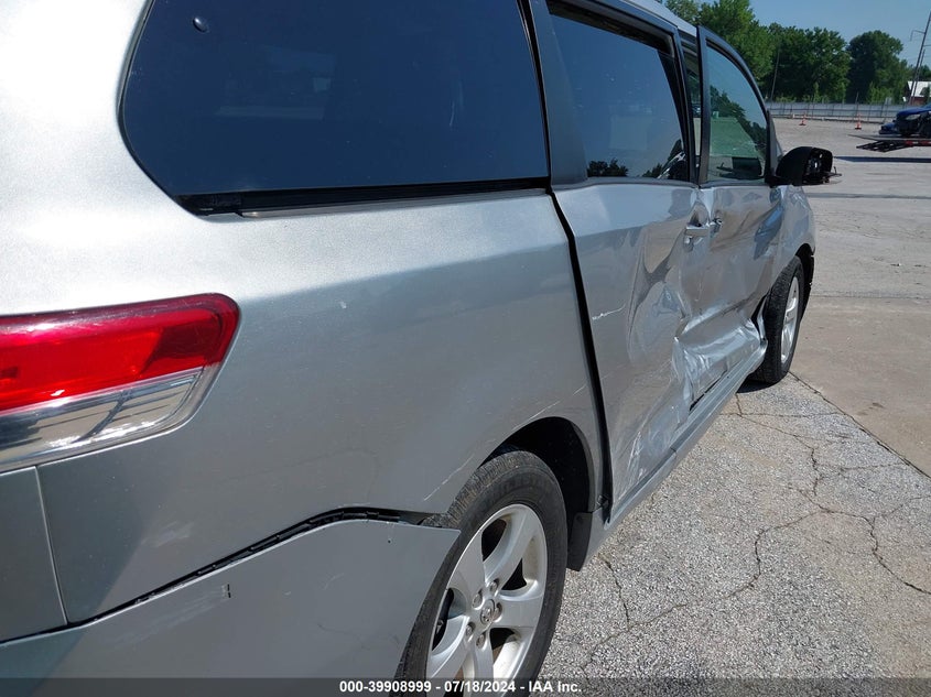 2013 Toyota Sienna Le V6 8 Passenger VIN: 5TDKK3DC6DS391375 Lot: 39908999