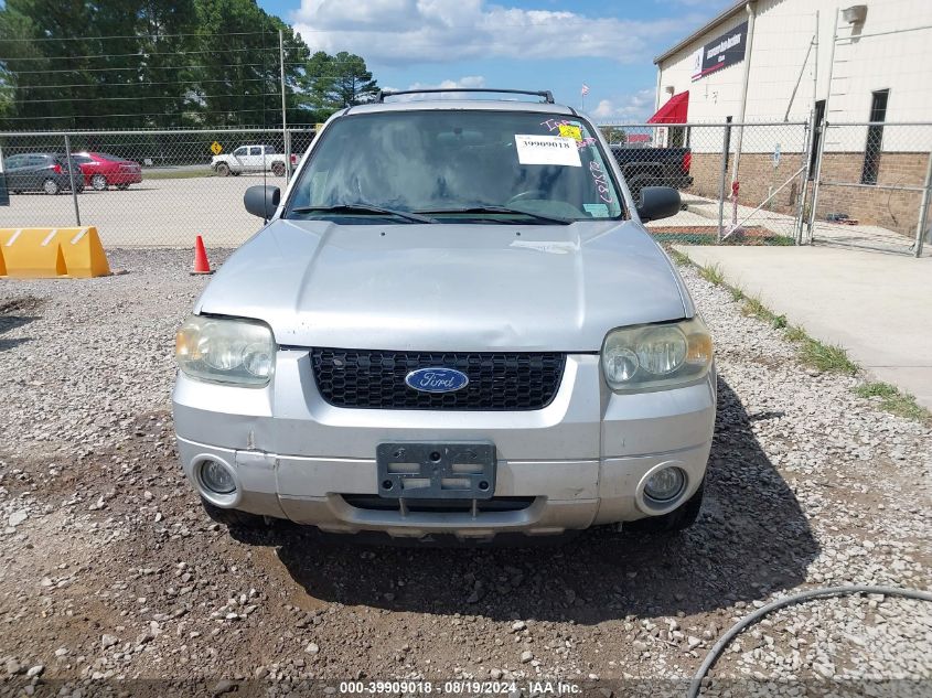 2006 Ford Escape Hybrid VIN: 1FMCU96H36KC87572 Lot: 39909018