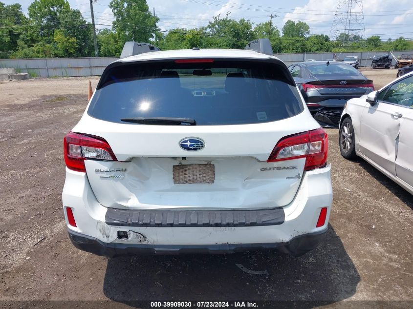 2015 Subaru Outback 2.5I Premium VIN: 4S4BSBCC8F3222857 Lot: 39909030