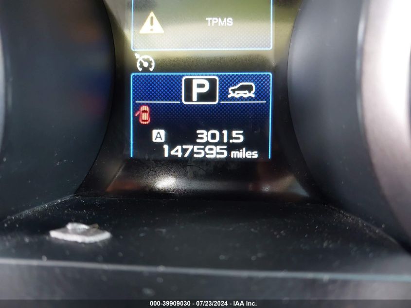 2015 Subaru Outback 2.5I Premium VIN: 4S4BSBCC8F3222857 Lot: 39909030