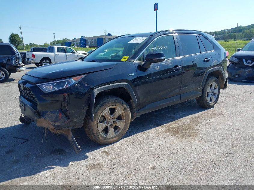 VIN JTMRWRFVXKD012097 2019 Toyota RAV4, Hybrid Xle no.2