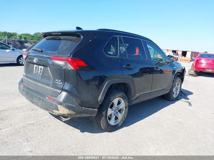 VIN JTMRWRFVXKD012097 2019 Toyota RAV4, Hybrid Xle no.4