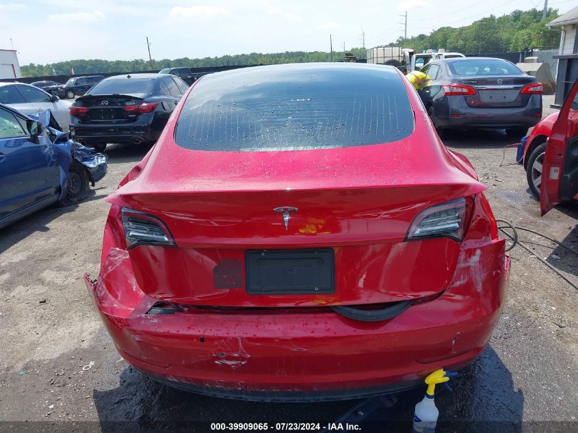 2020 Tesla Model 3 Standard Range Plus Rear-Wheel Drive/Standard Range Rear-Wheel Drive VIN: 5YJ3E1EA6LF785832 Lot: 39909065