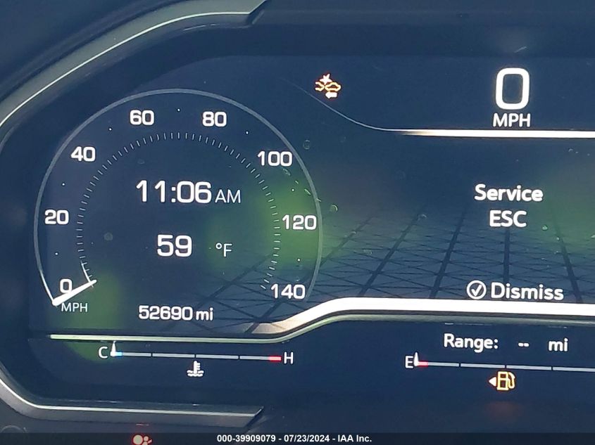 2022 GMC Sierra 1500 4Wd Short Box Denali VIN: 3GTUUGED1NG642966 Lot: 39909079