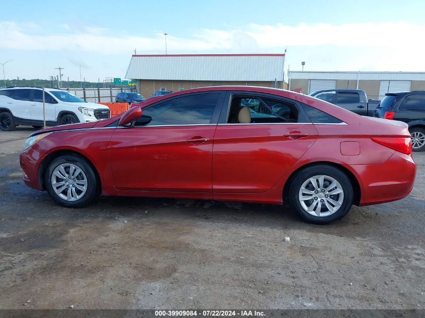 2012 Hyundai Sonata Gls VIN: 5NPEB4AC5CH379374 Lot: 39909084