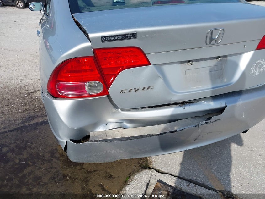 2007 Honda Civic Lx VIN: 1HGFA16547L131636 Lot: 39909099