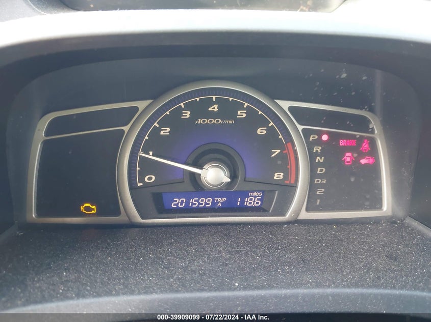 2007 Honda Civic Lx VIN: 1HGFA16547L131636 Lot: 39909099