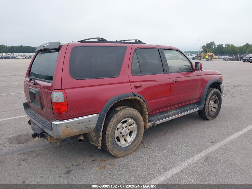 1998 Toyota 4Runner Sr5 VIN: JT3HN86R2W0159947 Lot: 39909102