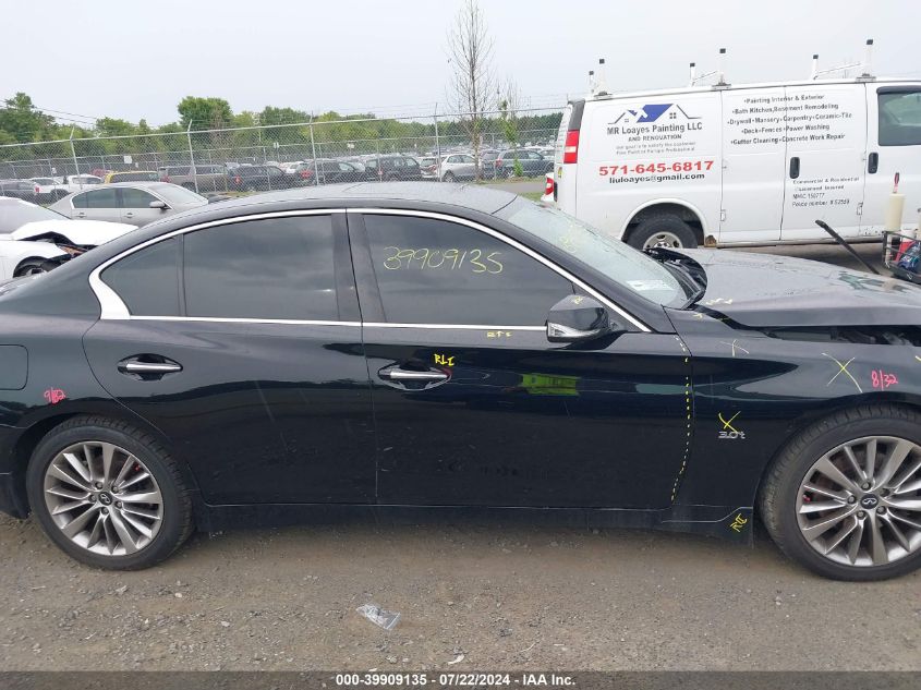 JN1EV7AR2JM434205 2018 Infiniti Q50 3.0T Luxe